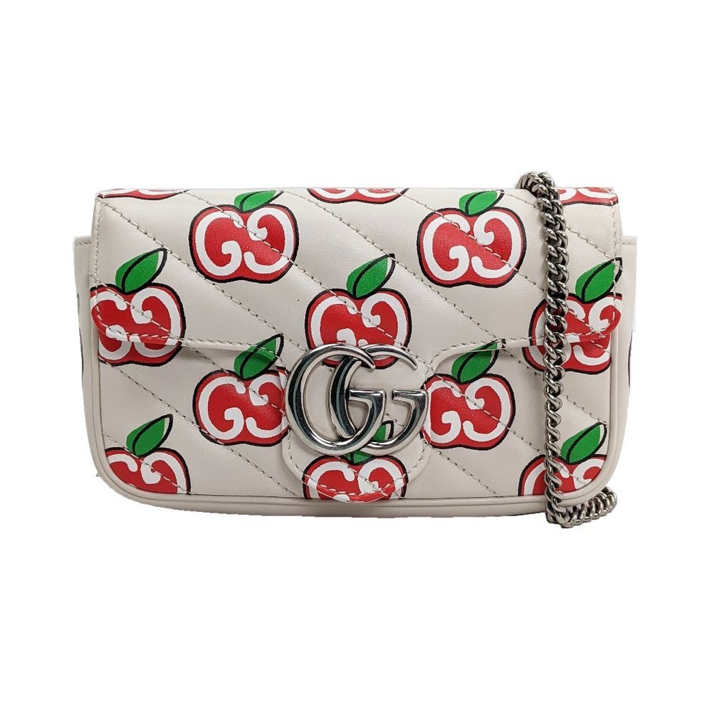 SOLD Gucci Valentine's Day GG Marmont Super Mini Bag